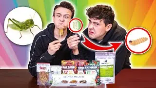 We test/eat INSECTS from Amazon | with CrispyRob