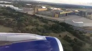 Landing at Heathrow Airport