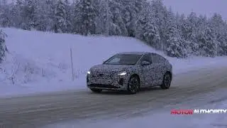 2022 Audi Q4 Sportback E-Tron spy video