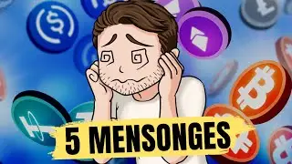 ⚡ 5 MENSONGES sur les CRYPTOMONNAIES