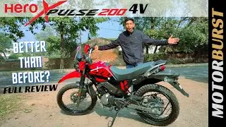 Hero Xpulse 200 4V | Full Details and Specification🔥 | Better Than Before? Ride Review | MOTORBURST