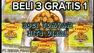 Tutorial Menyajikan Boci Baso Aci Tomyam Hits Viral Kualitas Premium by Eziora Food