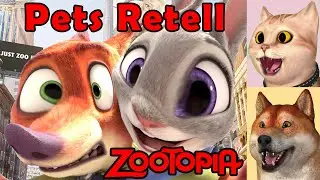 3D Comedian Pets Retell Zootopia