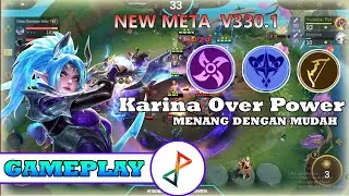 KARINA OVER DAMAGE  BEST COMBO UNTUK SAAT INI !   BEST COMBO MAGIC CHESS TERBARU 2023