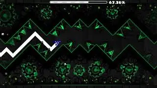 Geometry Dash: Forest Temple by Michigun (Hard Demon)