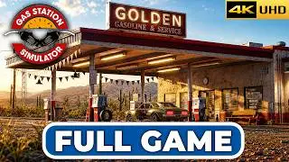GAS STATION SIMULATOR (2023) - Full Game [4K 60FPS] (No Commentary)