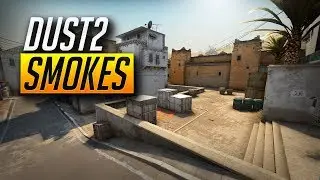 CSGO - DUST 2 SMOKES *NEW* (2018)
