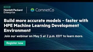 Webinar: HPE AI ML Development Environment