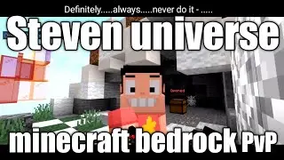 Steven Universe Vs The Steve Army (minecraft bedrock mineplex pvp)