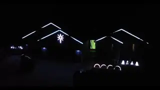 Jvke - Golden Hour (Christmas Light Show)