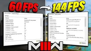 Best NVIDIA Control Panel Settings for Modern Warfare 3! (MAX FPS & Visuals)