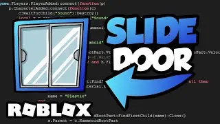 Roblox Studio Model - SLIDE DOOR