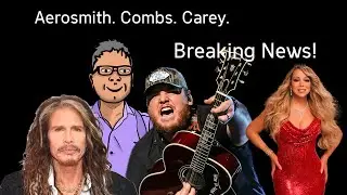 Mariah Carey Announces Christmas Tour. Luke Combs Wears Cincy Hat. Aerosmith Retires Due to Injury