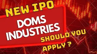DOMS Industries IPO Review | New IPO in Stock Market Analysis