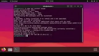 installing nwipe & gparted on ubuntu