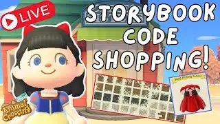 🔴 Storybook Island Code Shopping!| Animal Crossing New Horizons