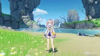 Genshin Impact 1.6 - Midsummer Island Adventure - OST  - Day time  - 02 -  [Suab Nkauj Kho Siab]