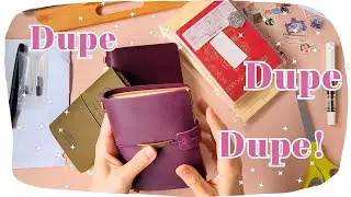 3 Planner Dupes ✶ Unboxing Hobonichi & Fountain Pen Dupes