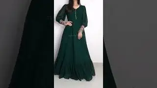 New Designer party wear Gown #stylebyradhika #sewing #trending #shorts #partyweargown