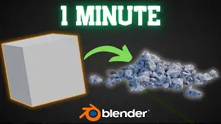 Destroy Any Object in Blender in 1 Minute!