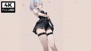 Goth Frieren 4K Live Wallpaper