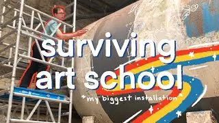Graduating from the Glasgow School of Art | My MFA Degree Show part 2