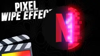 PIXEL WIPE EFFECT TUTORIAL - FINAL CUT PRO