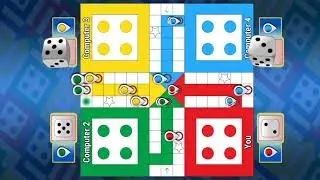 Ludo Star game 4 players speed game | Ludo Gameplay Anonymous gaming 4U