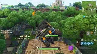 Fortnite Golf Cart Track - Dusty Divot (w/ FULL LOOP)