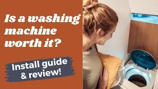 Is A Washing Machine Worth It In Your Caravan? Review + How To Install Camec Compact 3kg