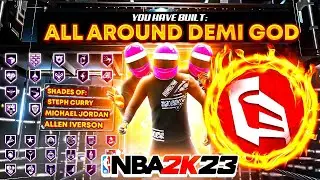 *NEW* BEST 6’8 ISO BUILD IN NBA 2K23 CURRENT GEN + BEST BADGES! Best shooting iso build NBA 2K23