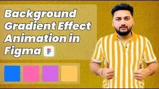 Background Gradient Animation in Figma | Mesh Gradient Effect Animation in Figma