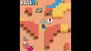 Normal game with KIT 🤡  #brawlstars #edit #supercell
