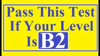 English Grammar Test B2