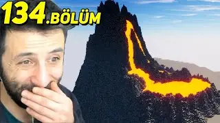 YANARDAĞ 😨 MİNECRAFT (2023) 134.Bölüm