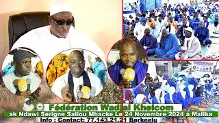 FÉDÉRATION WADJAL KHELCOM AK NDAWI SERIGNE SALIOU MBACKÉ 24 NOVEMBRE 2024