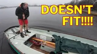 Setting Up My Drascombe Lugger Mooring And Checking The Rudder bearings