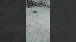 Navigation lights use drone at flower dropping drone