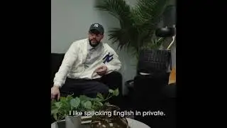 Bad Bunny talking about his English / hablando sobre sus Inglés #badbunny #vogue #interview #shorts