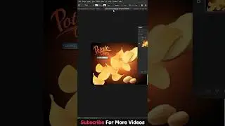 Photoshop Tutorial - Chips Packet Mockup 