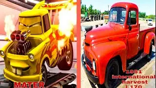 Disney cars Characters In Real Life part 2