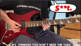 STAGES of Learning a Song on GUITAR