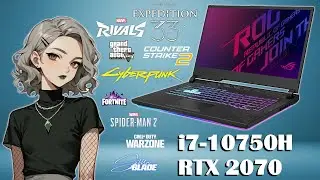 SHOULD you GAME on an i7 10750H & RTX 2070 in 2025?! [ ASUS ROG G512LW ]