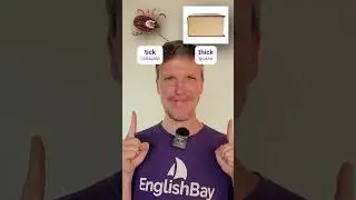Palavras com a pronúncia parecida #shorts