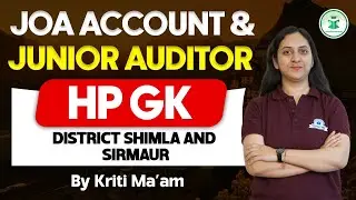 HP GK Revision Series | Himachal GK - District Shimla and Sirmaur | HP Govt Exam 2024 | Civilstap