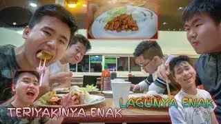 MAKAN TERIYAKI BARENG LEONARDO EDWIN!!! MALAH NYANYI?!
