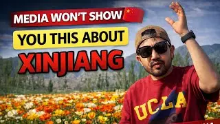 The Sea of Flowers | Real Xinjiang WOW | Pakistani Visits  Xinjiang 🇵🇰 🇨🇳 | Pashto vlog 2
