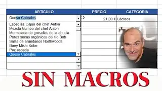 I CAN'T BELIEVE IT, EXCEL autocomplete dropdown list WITHOUT MACROS READY IN 2 MINUTES ✅✅✅✅