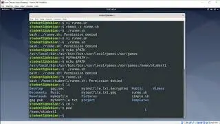 Linux Practice Question 27 & 28 Twenty Seven and Twenty Eight