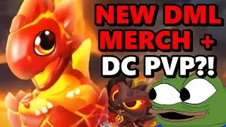 New DML FIGURINE RELEASING + DRAGON CITY SURVEY With Potential PVP BATTLES?! - DML/DC #???